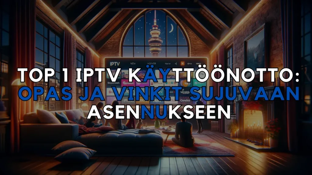 Top 1 IPTV Käyttöönotto