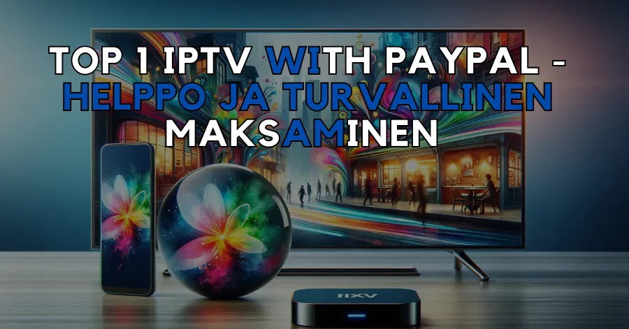 Top 1 IPTV with PayPal